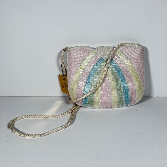 Vintage Du Val hand made purse shoulder bag - Picture 4 of 8